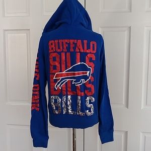 Buffulo Bills bedazzled hoodie!
